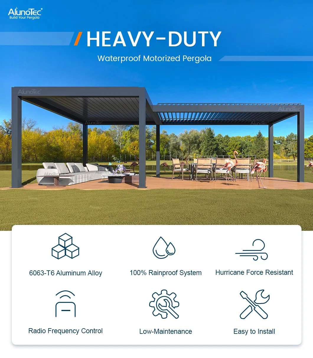 Waterproof Pergola System