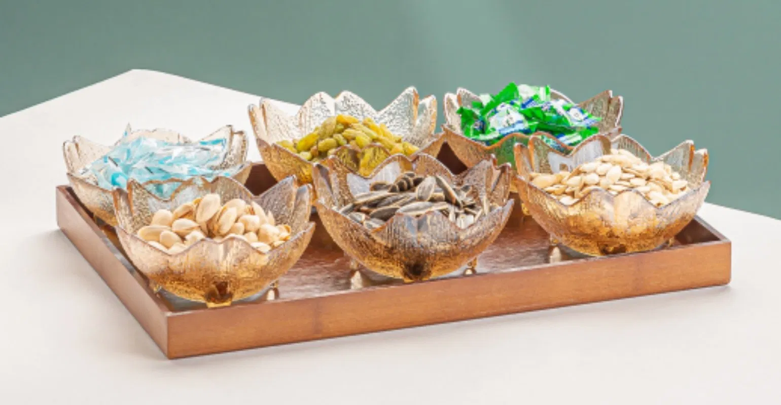 Safe New Style Frosted Glass Tableware for Pudding