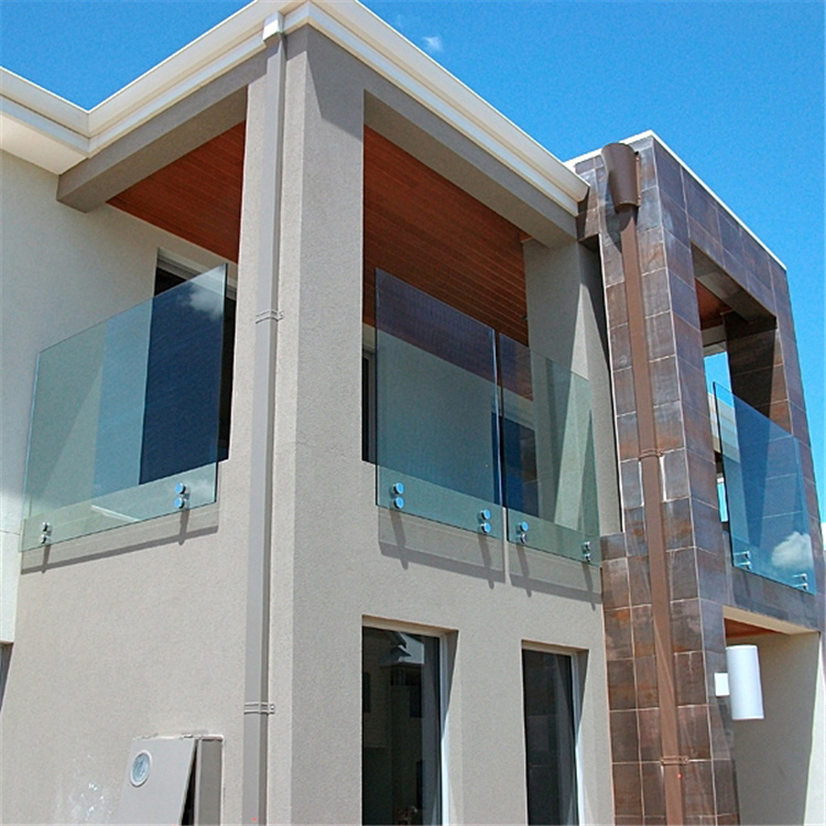 [Hot Sale]Prima Customized Standoff Stair Railing Standoff Glass Railing Matte Square Mounts Stair Railings System