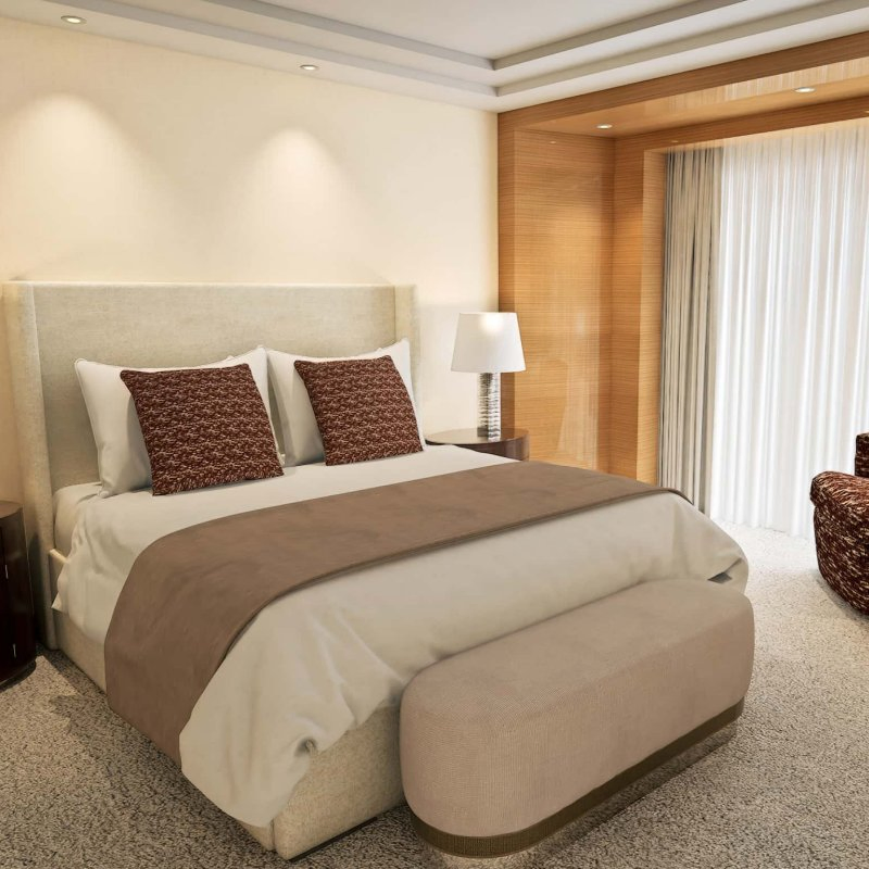 Custom High-End Five-Star Hotel Bedroom Furniture Set with Premium Solid Wood &amp; Fine Handcrafted Manufacturing Details