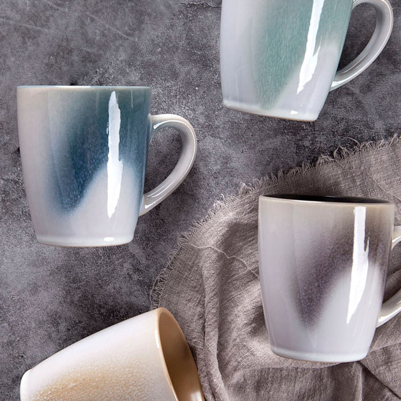 Modern 16-Piece Stoneware Dinnerware Collection with Elegant Bowls