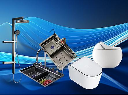 Simple Smart Bathroom Shower System Thermostatic Shower System with Temperature Display