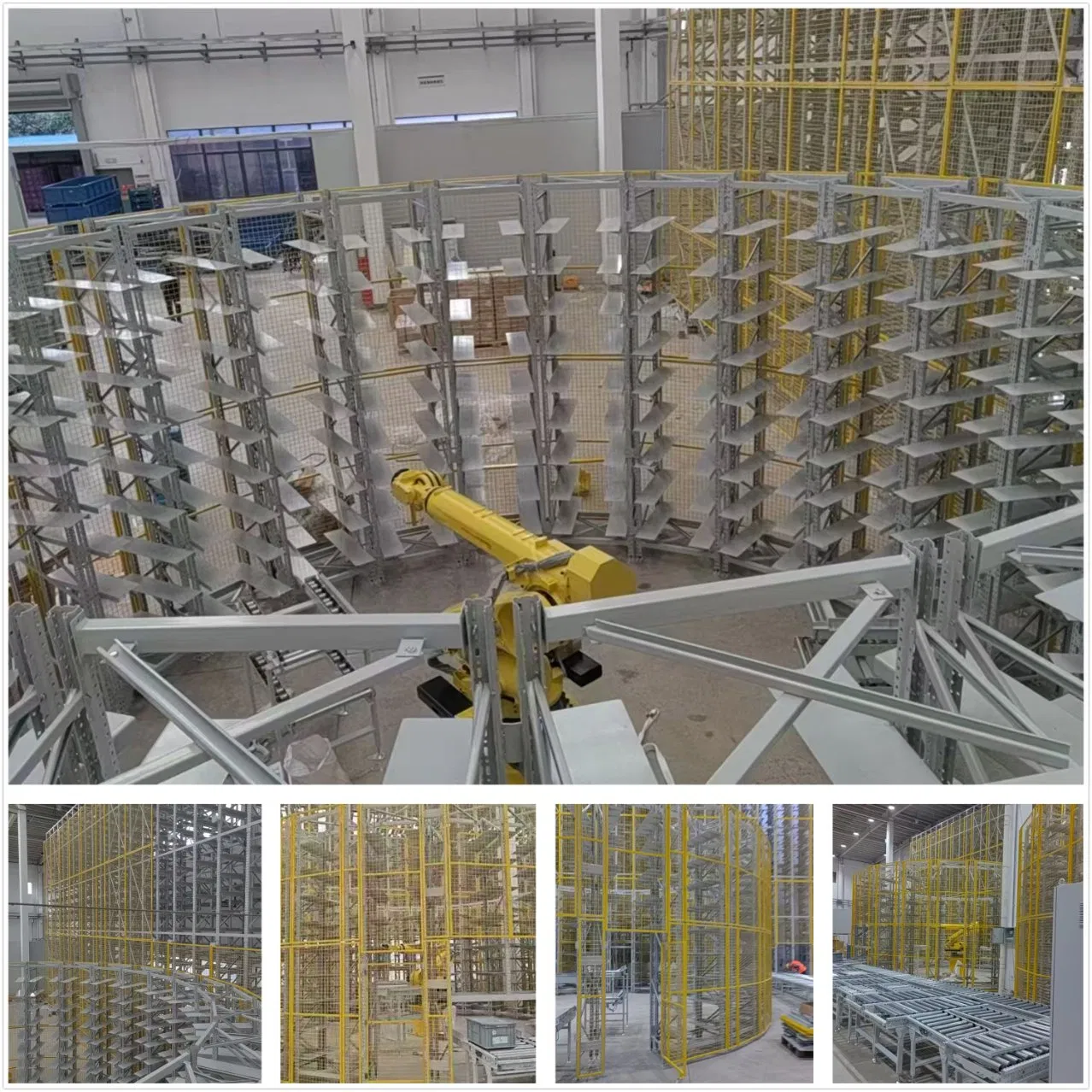 Circular Storage Rack System