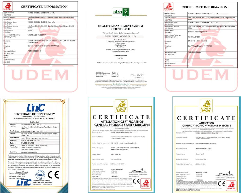 Certifications