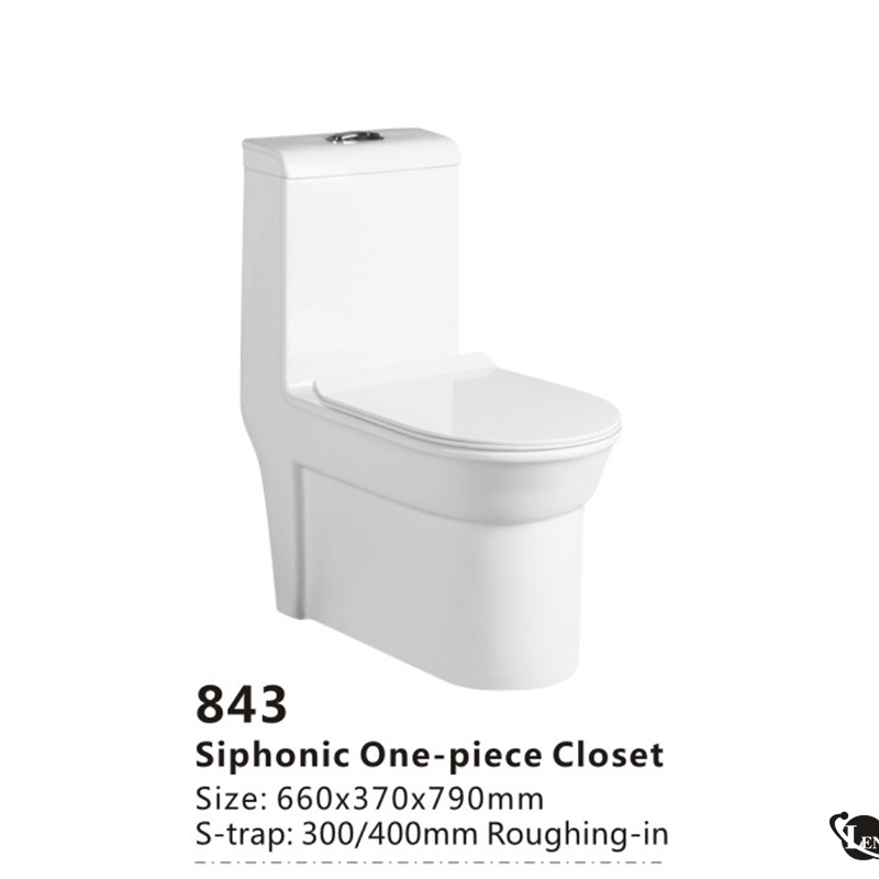 Bathroom Ceramics Sanitary Wares Dual Flushing System with Toilet 829-3