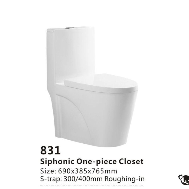 Flushing System with Toilet Seat Water Closet Muslim Fashion 831-15