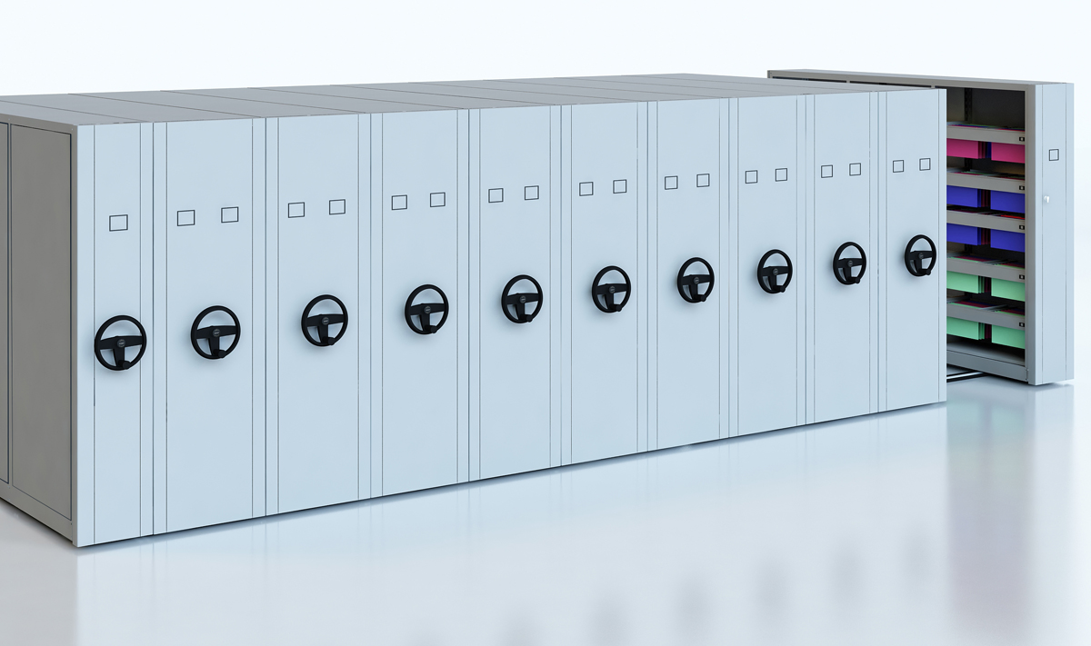 New Design Metal Mobile Archive by Storage System