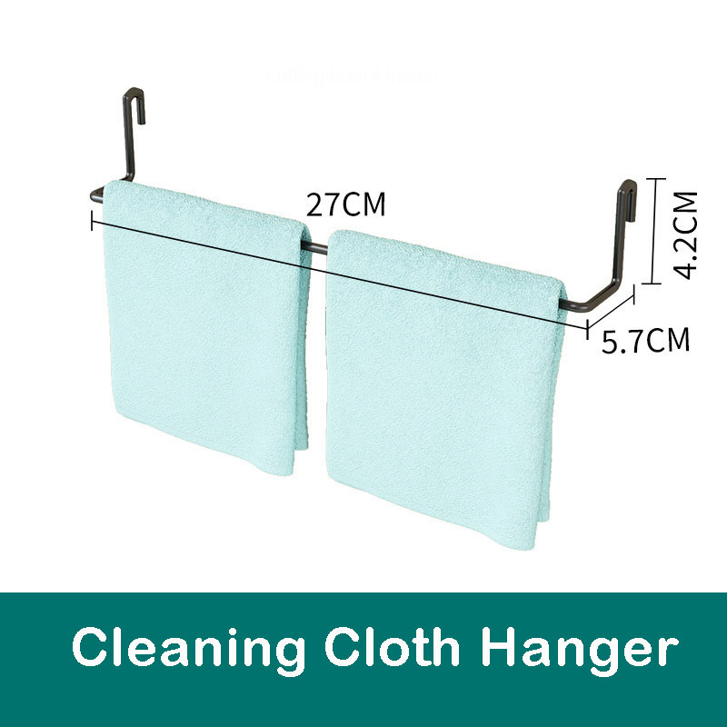 Multi-Functional Kitchen Storage Solution with Cloth Rack &amp; Fruit Bowl