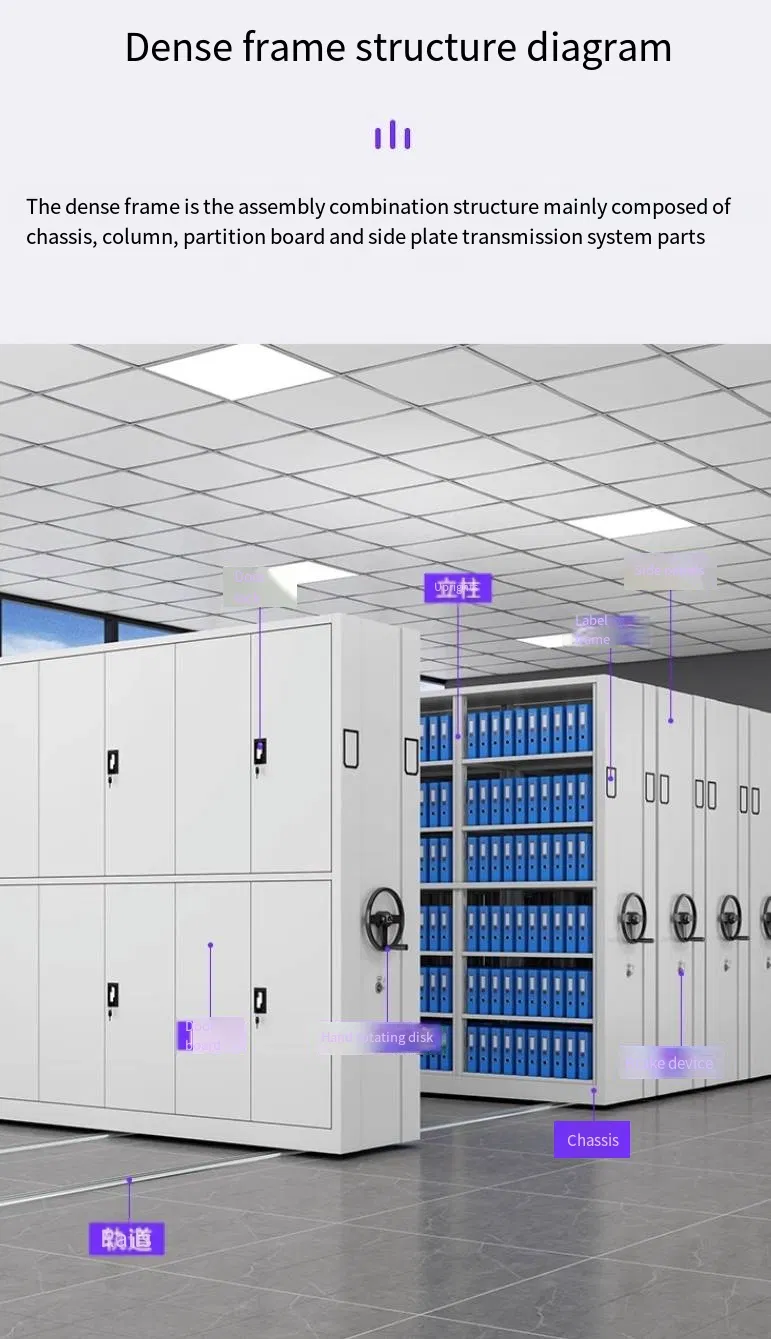 Compact Shelving Detail