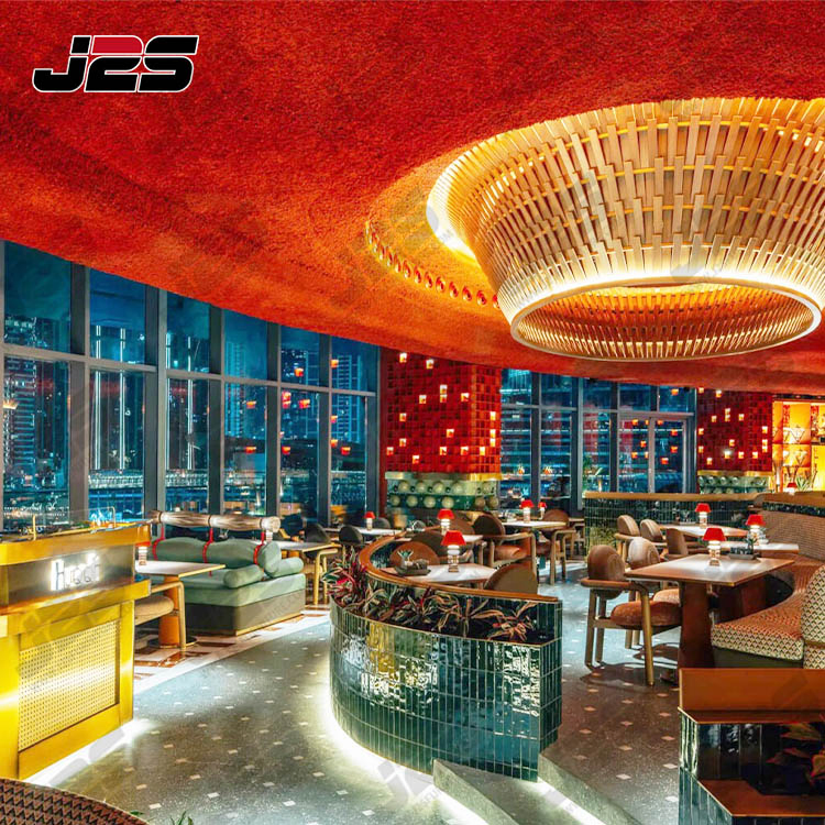 Custom Restaurant Furniture Solution for Hotels with Elegant Design