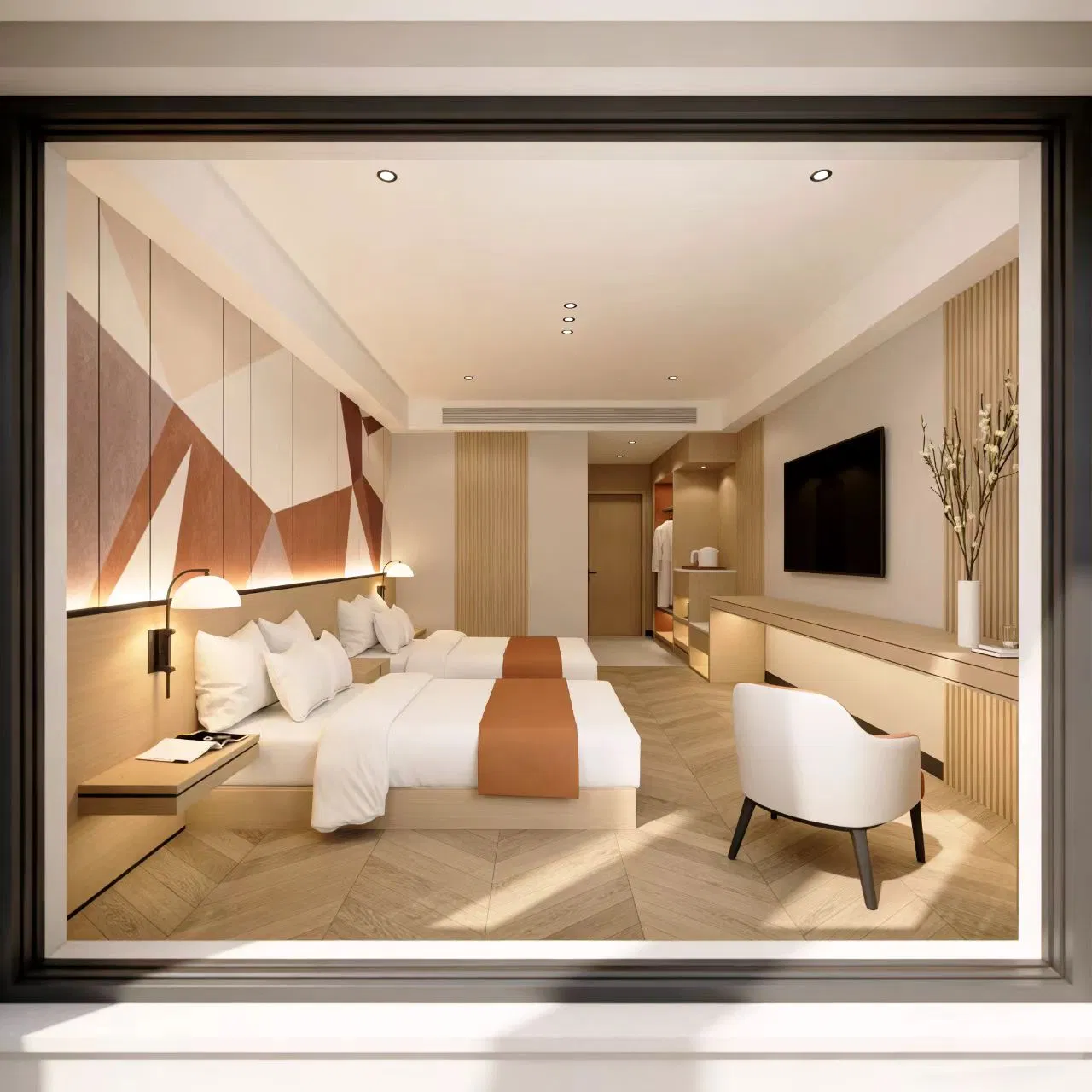 Premium Hotel Room Furniture with Full-Service Manufacturing Solutions