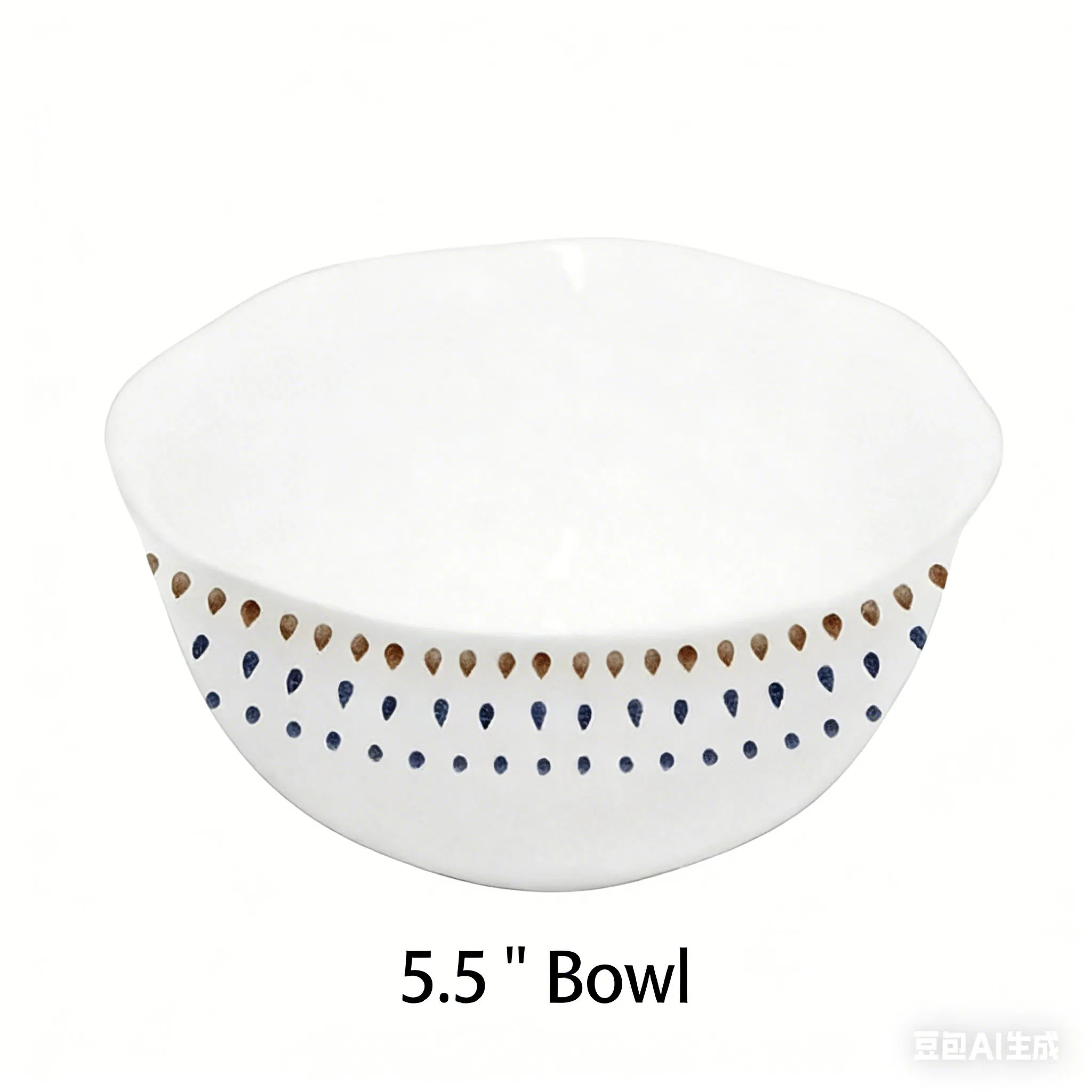 Middle East Style Ceramic Dinner Plate Set Side Plate Bowl Tableware