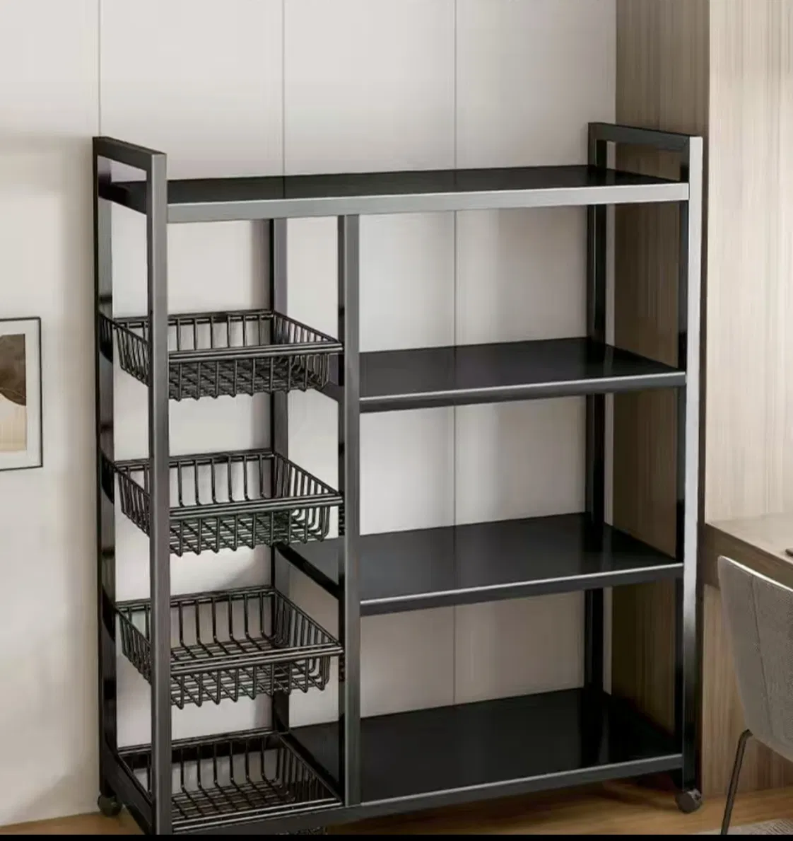 Customized Size Very Popular Furniture Display Rack Kitchen Storage Rack Store Fixture