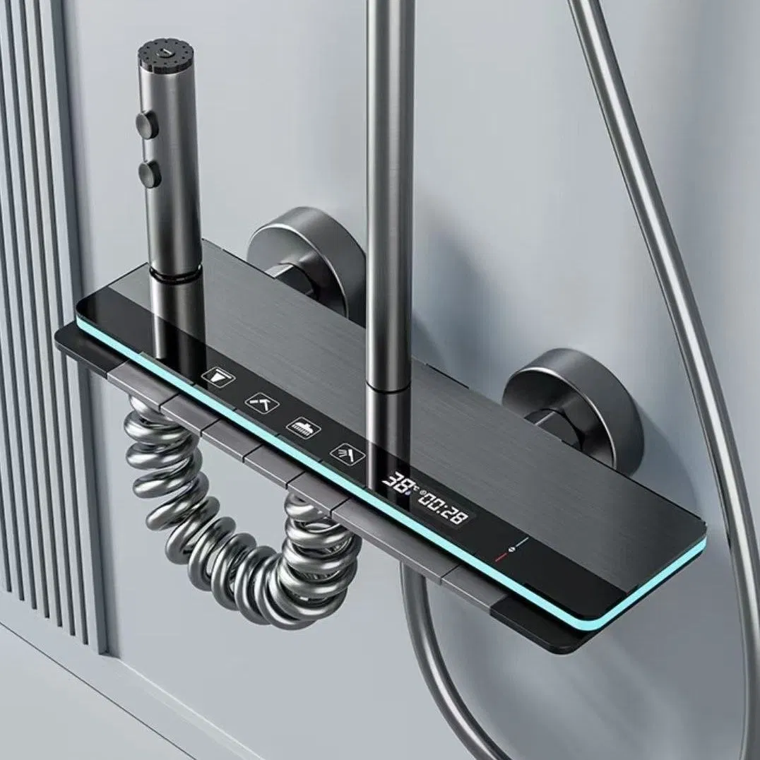 Four-Function Digital Shower System for Hotels and Apartments