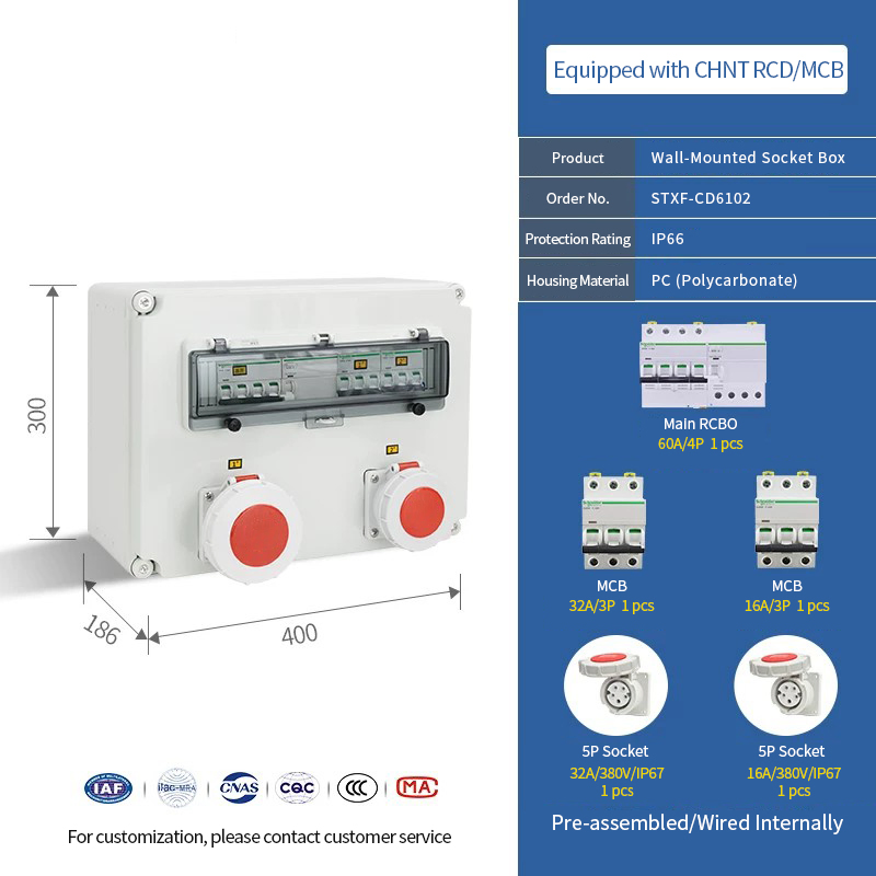 Onemore Star Plastic Socket Box - Tailored Distribution Cabinet Solutions From China