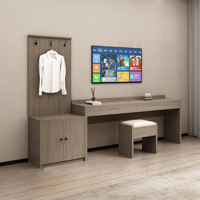 Foshan Factory Solutions Custom Design and Solid Wood Manufacturing Hotel Furniture Set