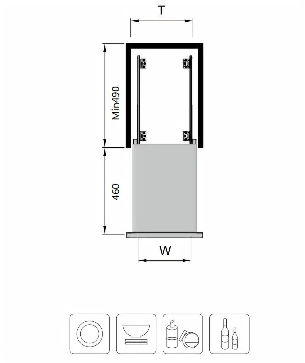 Cabinet Hardware System