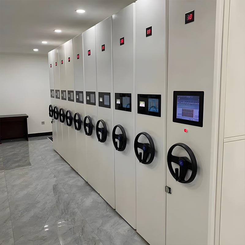 Modern Metal Mobile Compactor Storage File Cabinet Shelving System for Office