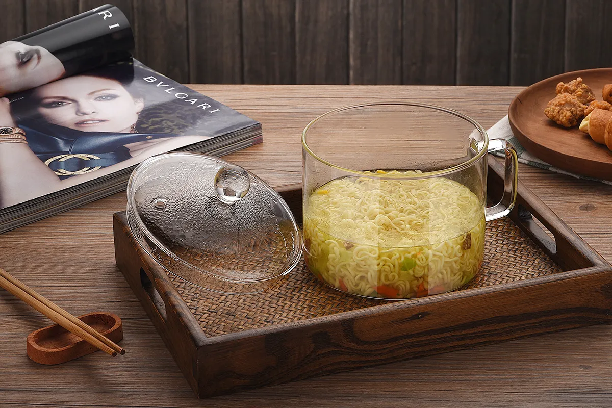 Glass Tableware with Lid