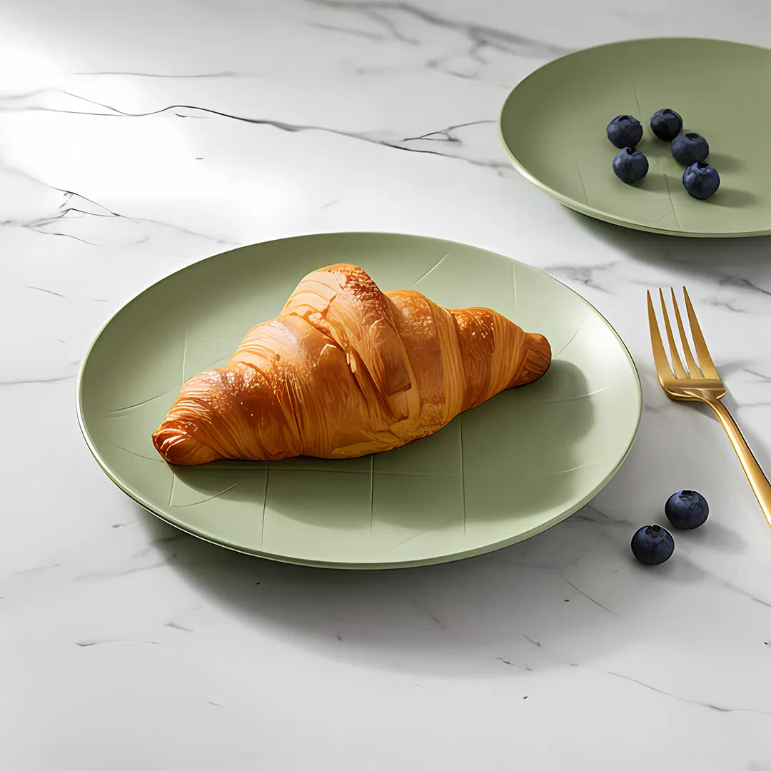 Matching Matte Porcelain Tableware Set Plates Bowls Cups