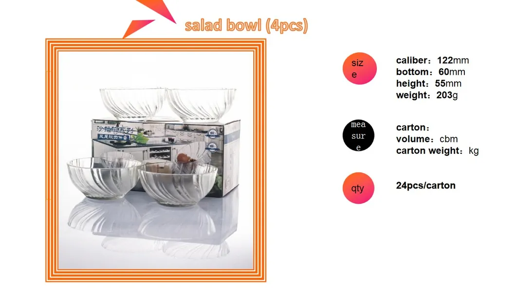 Glass Preservation Bowls 8