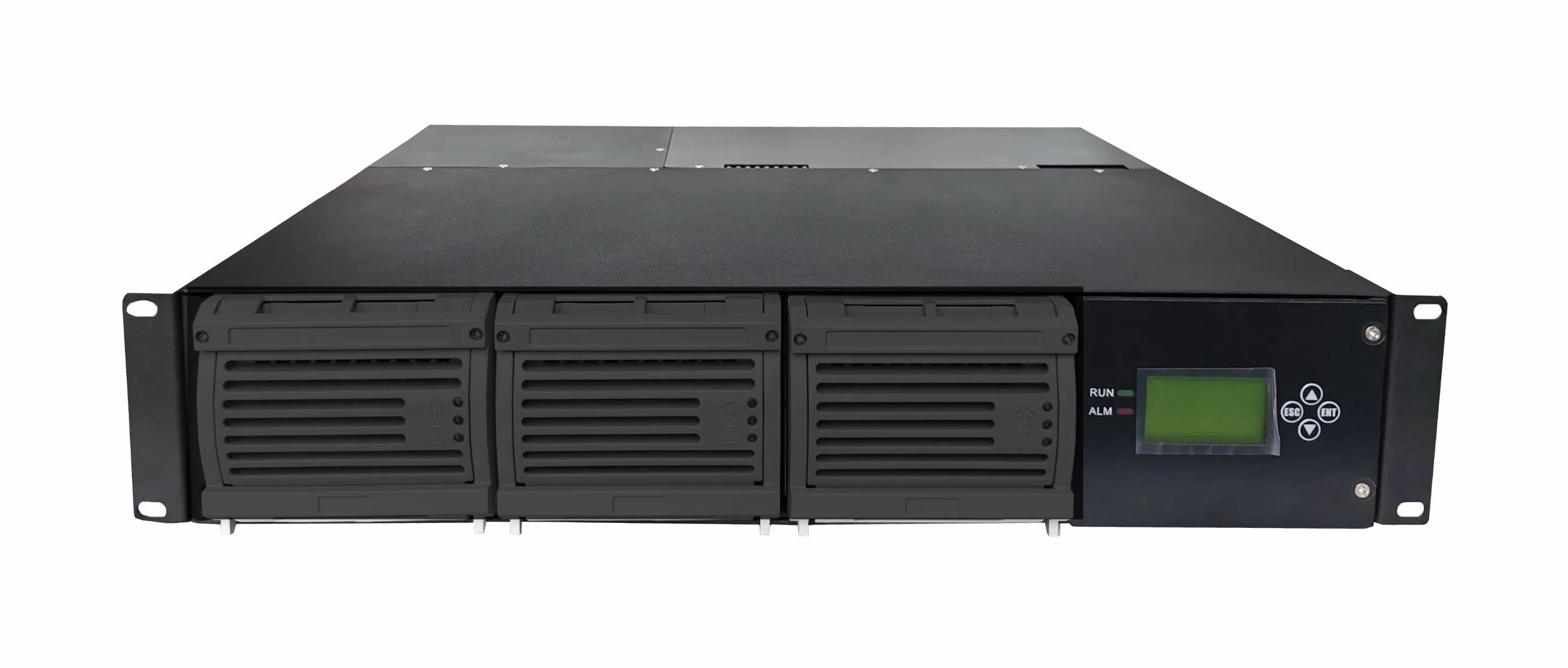 Rack Mount Telecom Rectifier System with DC Distribution Panel