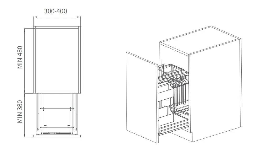Kitchen Cabinet Storage 7
