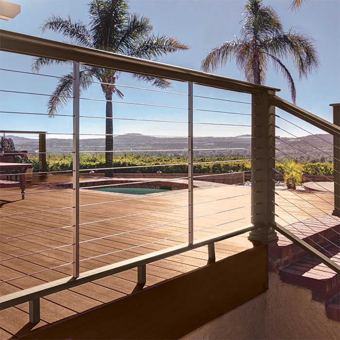 Prima Stainless Steel Post and Wire Fence Railing Systems