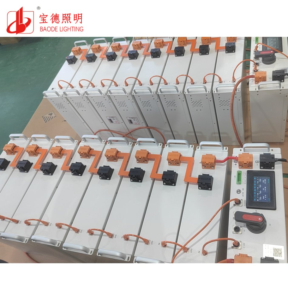 100ah 50kwh Rack-Mounted High-Voltage Energy Storage System for Industrial and Commercial Use