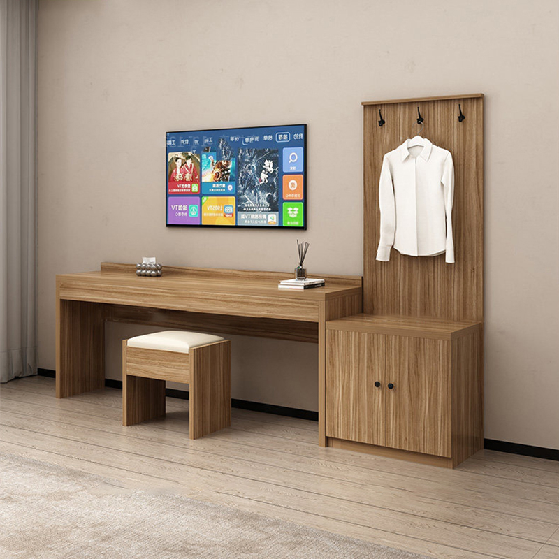 Foshan Factory Solutions Custom Design and Solid Wood Manufacturing Hotel Furniture Set