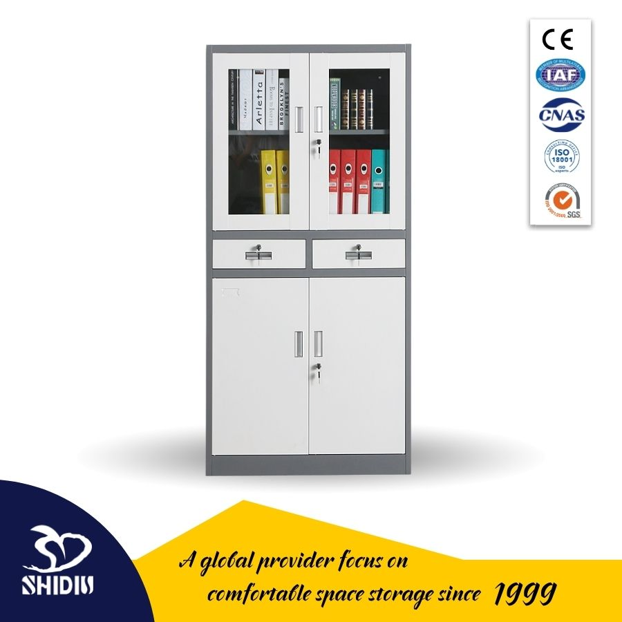 Pre-Assembled Office Metal Filing Cabinet Steel Storage Cabinet Furniture Manufacturer File Storage Systems
