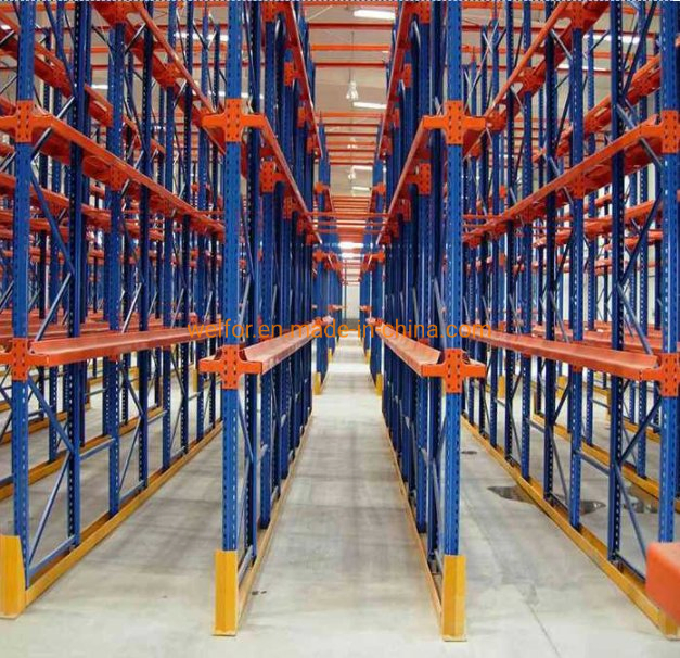 High Density Drive in Through Storage Pallet Racking System for Industrial Warehouse