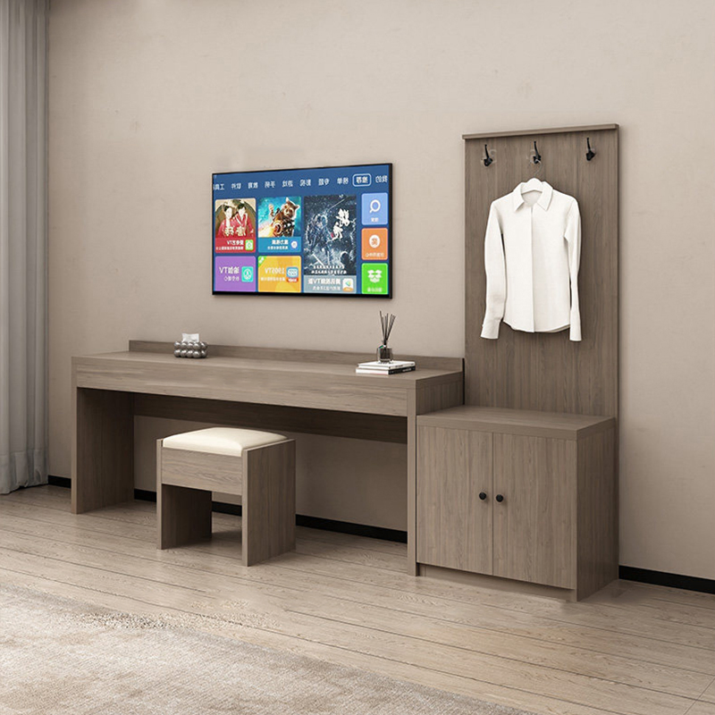 Foshan Factory Solutions Custom Design and Solid Wood Manufacturing Hotel Furniture Set