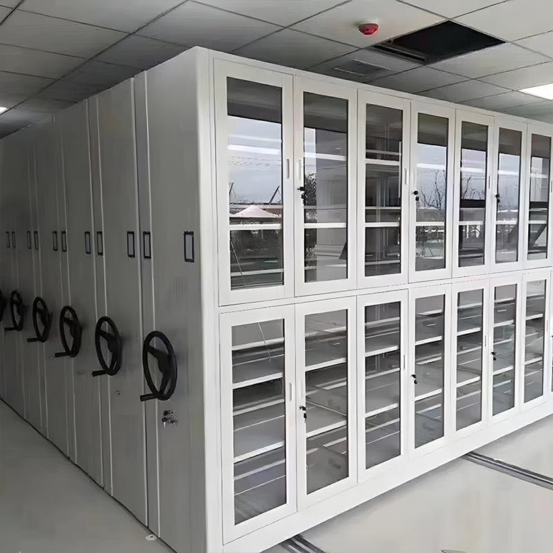 Modern Metal Mobile Compactor Storage File Cabinet Shelving System for Office