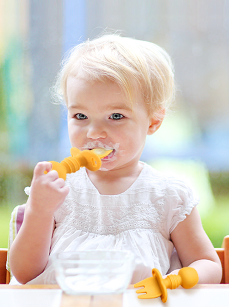 Wholesale Waterproof Customized Baby Tableware Silicone Feeding Set