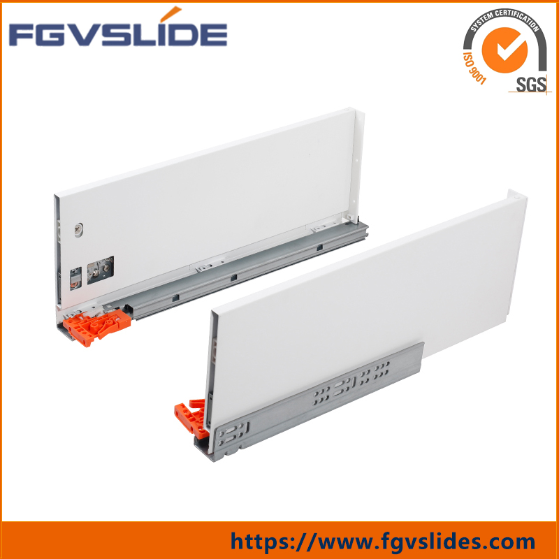 Kitchen Cabinet Inner Fittings Soft Close Runner Drawer System Drawer Rail Slide for Cabinet 50000 Times 280 to 555 mm 225 mm