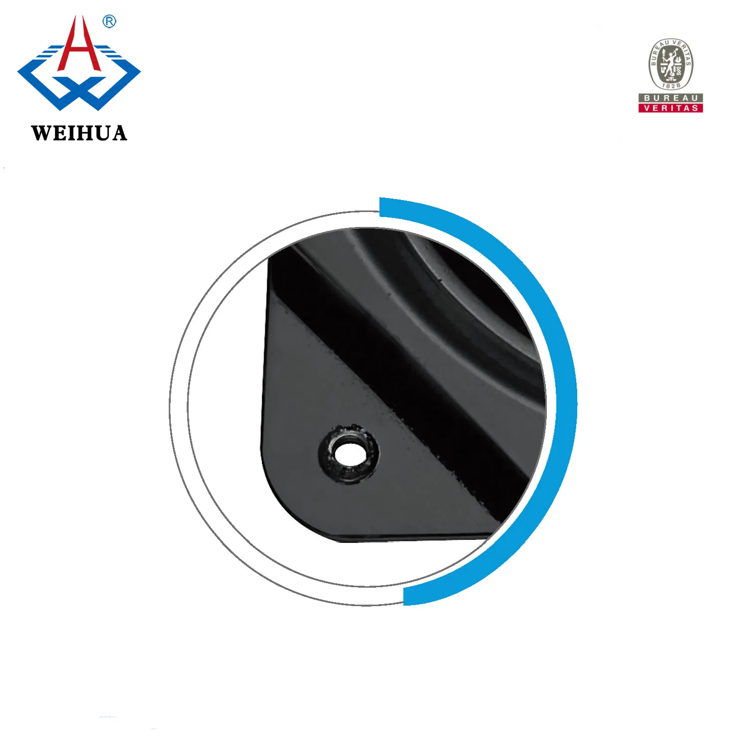 Custom Made 6 Inch Rotation System with Tapping Holes