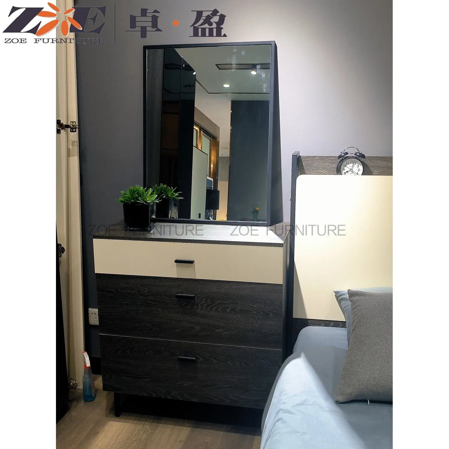 High Quality Solutions Custom Design and Solid Wood Manufacturing Home Bedroom Furniture