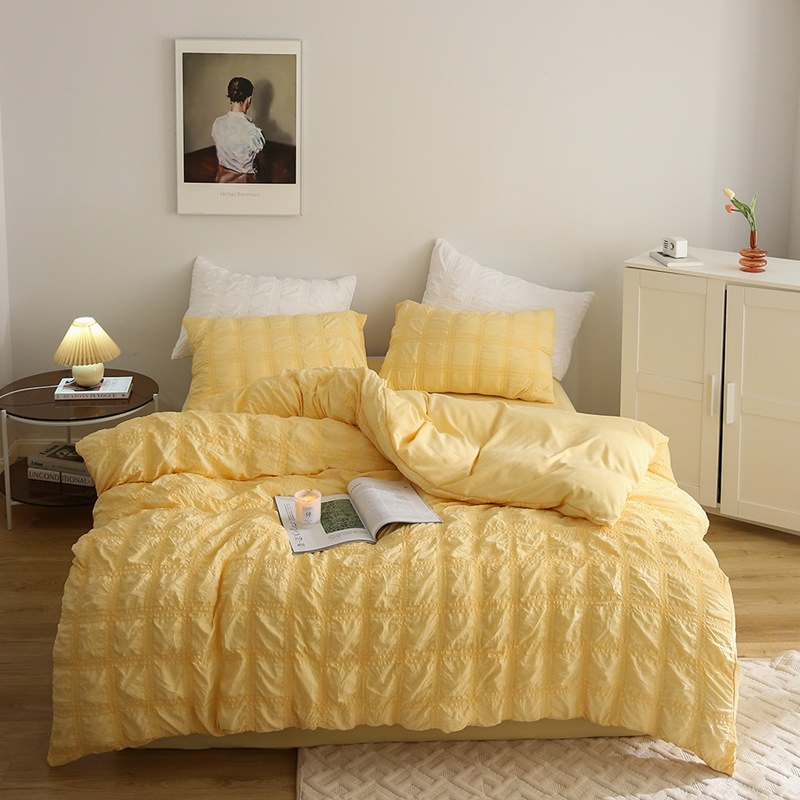 Fashion Soft Breathable Colored 100% Cotton Muslin Waffle Swaddling Receiving Sleep Quilt