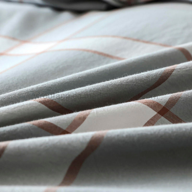 Motel Cotton Bed Sheet Set Modern Style Cheap Price 3 PCS Single Bed