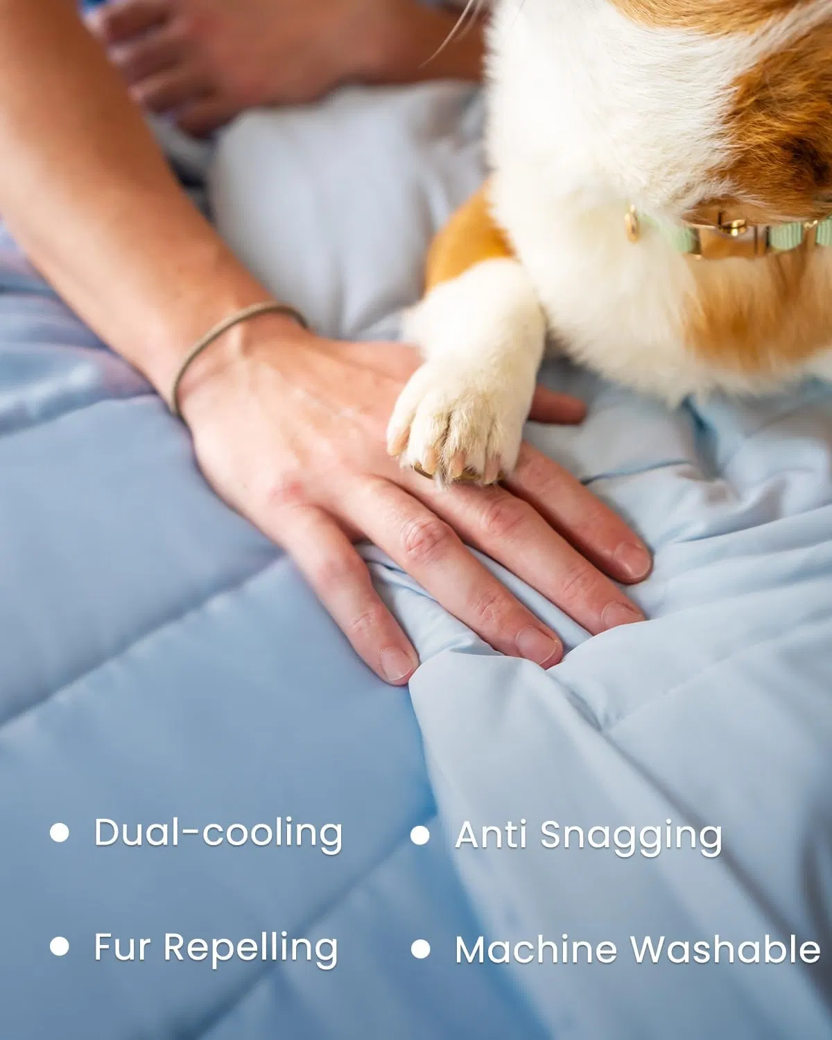 Summer Breathable Hypoallergenic Cooling Comforter with Viscose Derived From Bamboo