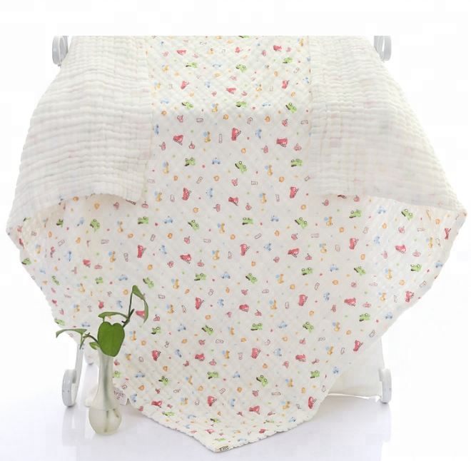 100 Organic White Cotton Gauze Muslin Fabric for Baby Bedding