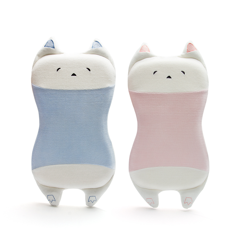 Infant Head Support Bed Pillow Cover Baby Ergonomic Organic Cotton Pillows