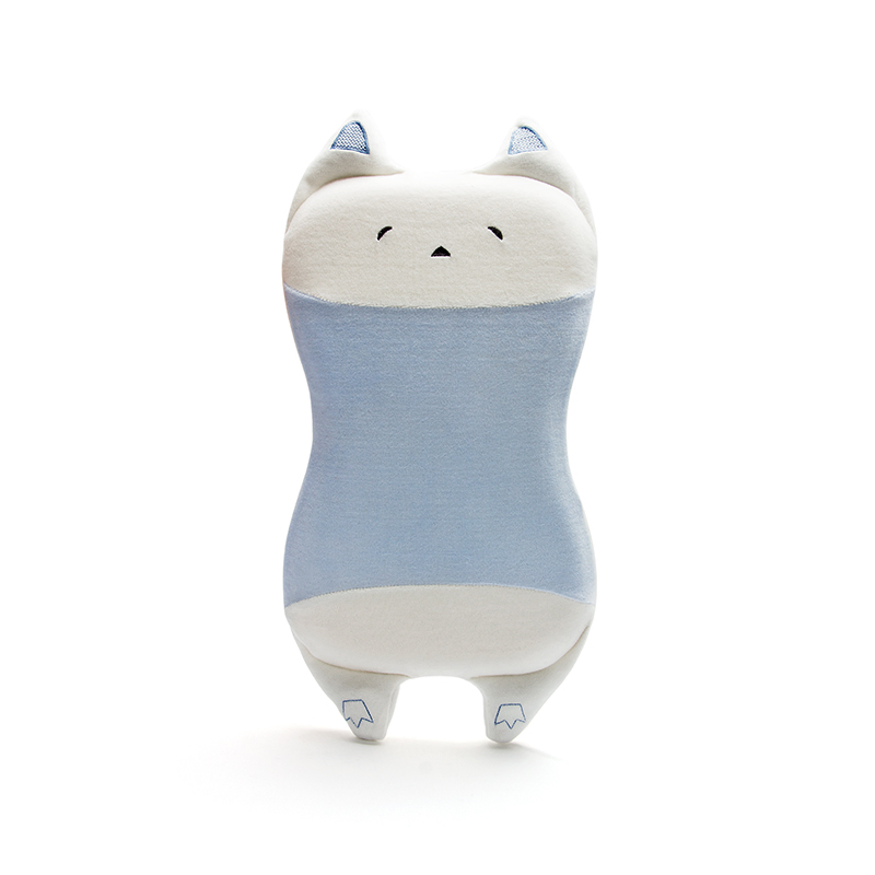 Infant Head Support Bed Pillow Cover Baby Ergonomic Organic Cotton Pillows