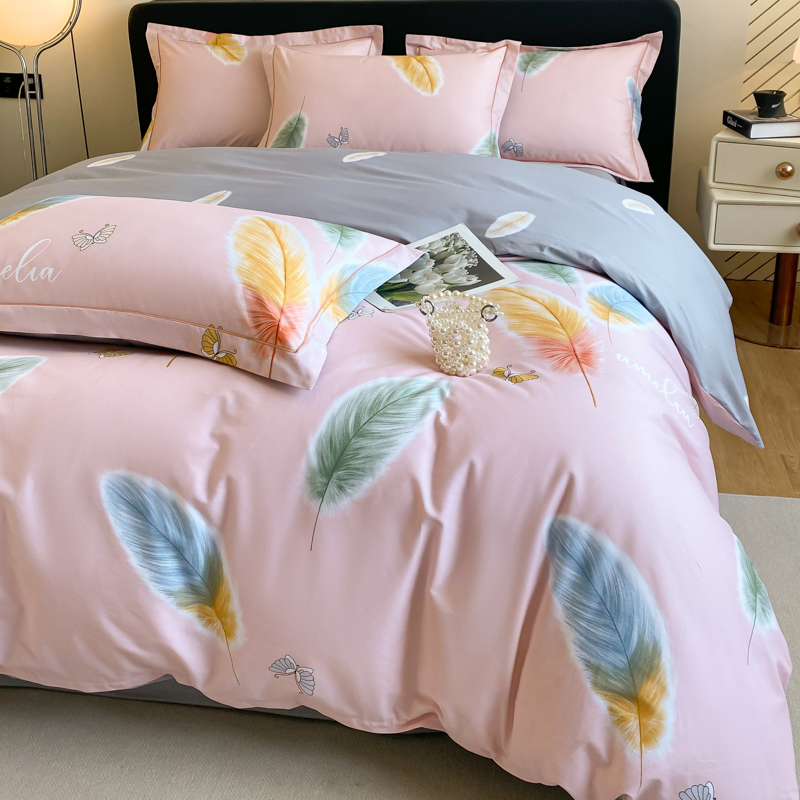 Stripe Printing Baby Crib Bed Fitted Sheets New Organic Cotton Bedding Set in Good Price