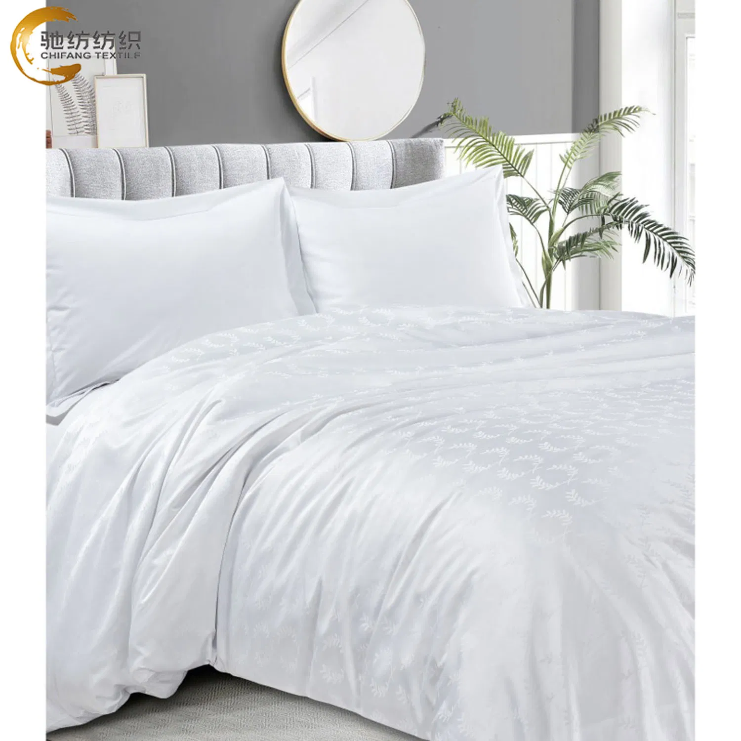 OEM Luxury Bedding Cover Embroidery Hotel Bedroom Linen Bedding Sets