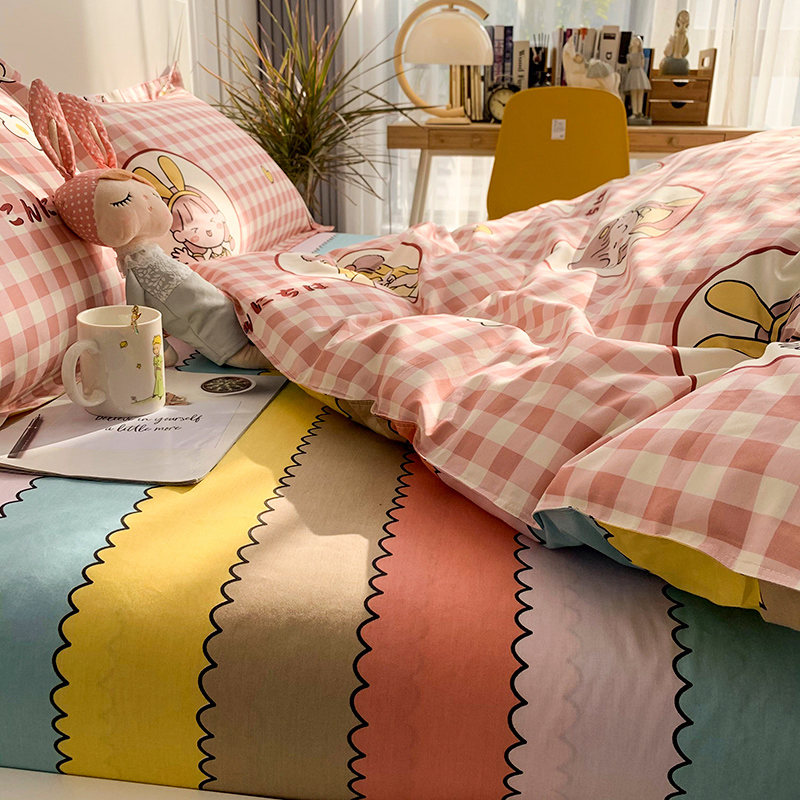 Flat Sheet Bedding Set Bedding Set Sheets 100% Polyester Digital Printing