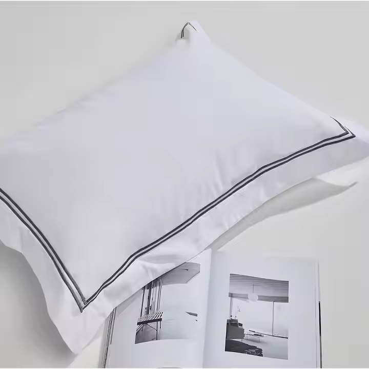 5 Star Hotel Luxury Bed Sheets Set Egyptian Cotton Standard Collection Hotel Bedding Duvet Set with Pillows