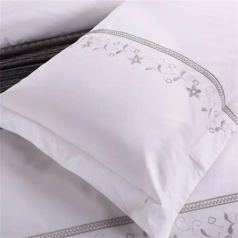 Hotel Quality Embroidered Duvet Quilt Cover Bedding Set All Size