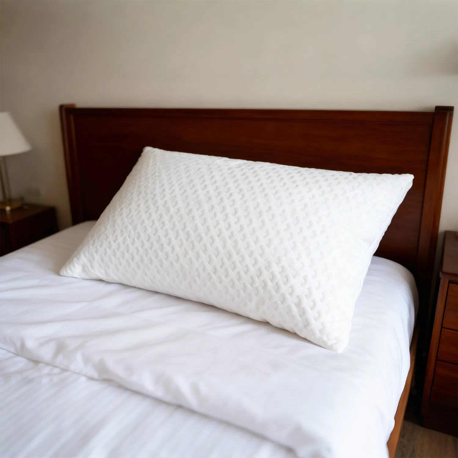 Hypoallergenic Dust Proof Protector Standard Waterproof Bed Linen Bamboo Pillow Cover